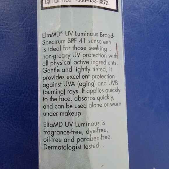 EltaMD UV Luminous Broad-Spectrum SPF 41Light Rosy Tint 1.7oz - Picture 9 of 15